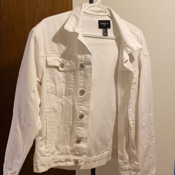 White Jean Jacket